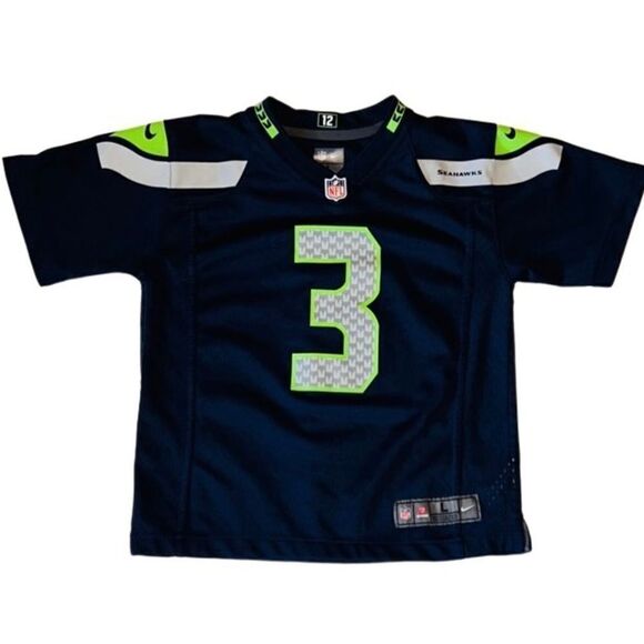 Boys Russell Wilson Nike jersey size L7 - Picture 1 of 3
